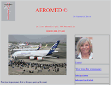 Tablet Screenshot of aeromed.fr